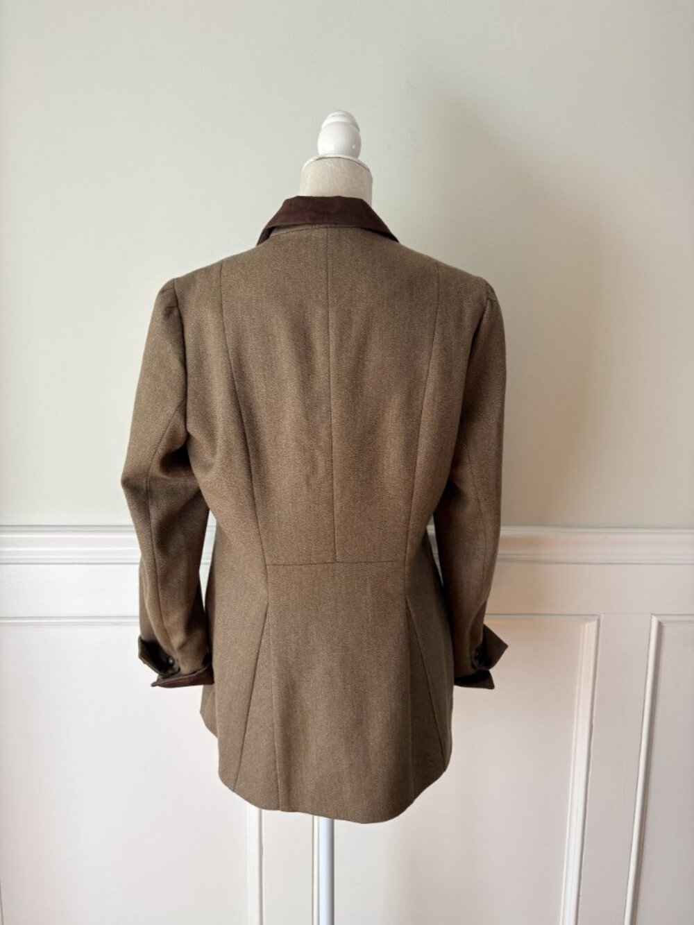 Dubarry Heather Tweed Wool Hacking Jacket UK 12 US 8 - Picture 3 of 6